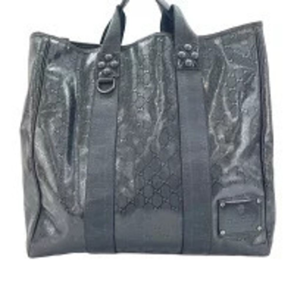Gucci GG Supreme Imprime Shoulder Bag Black